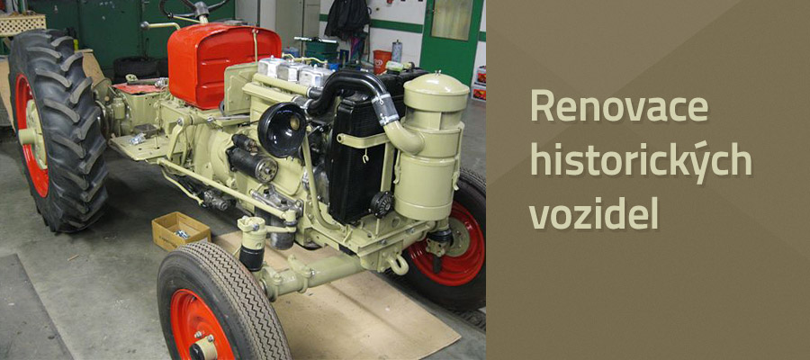 Renovace hitorických vozidel